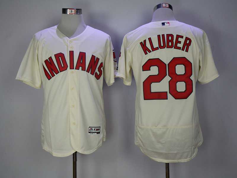 Cleveland Indians #28 Corey Kluber Cream Flexbase Jersey,We sell and wholesale Cleveland Indians #28 Corey Kluber Cream Flexbase Jersey on line form chian!